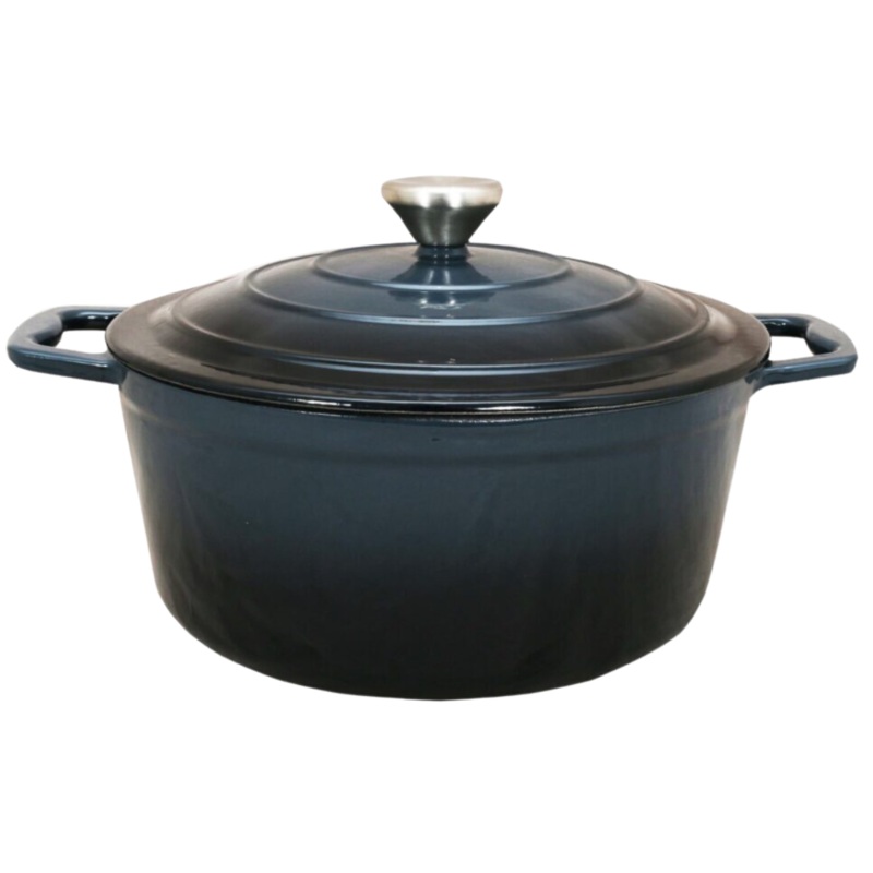 4.8L Cast Iron Round Casserole Pot