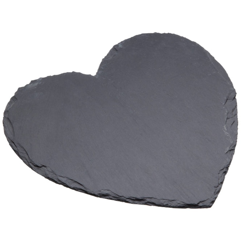 ArtesaAppetiser Slate Heart Shaped Serving Platter