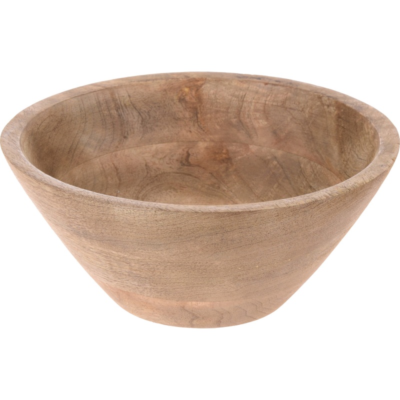 Mango Wood Bowl 20X20Cm