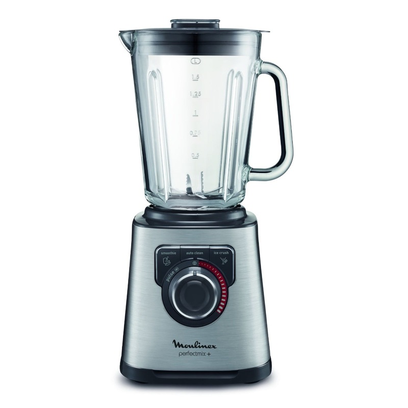 Moulinex 1200W Stainless Steel Perfect Mix 6 With Glass Jar