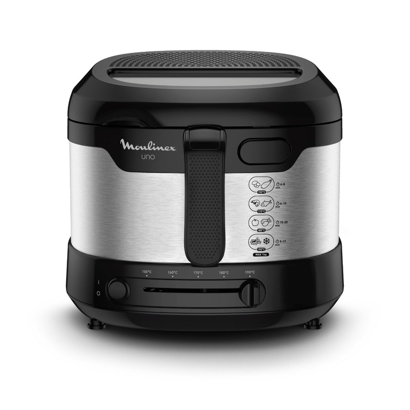 Moulinex Uno M Fixed Bowl Stainless Steel Deep Fryer
