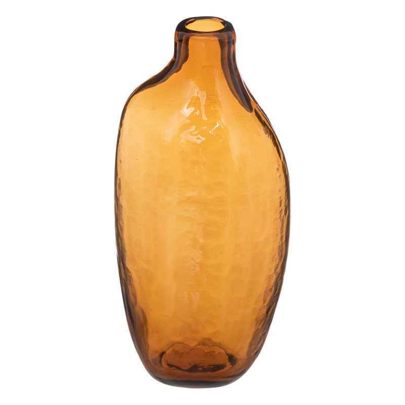 20cm Recycled Irregular Glass Vase