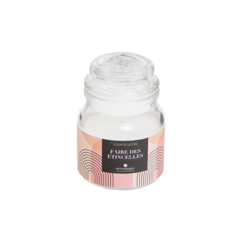 65G Lotus Jomy Glass Candle