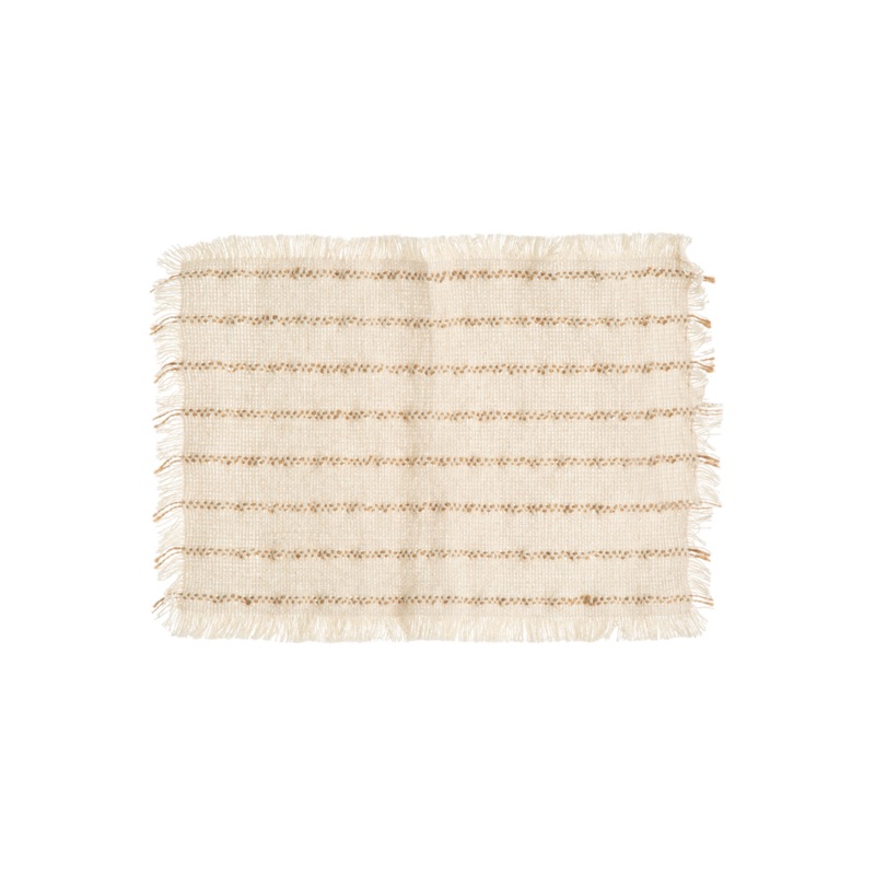 Jute Cotton Placemat - Set Of 4
