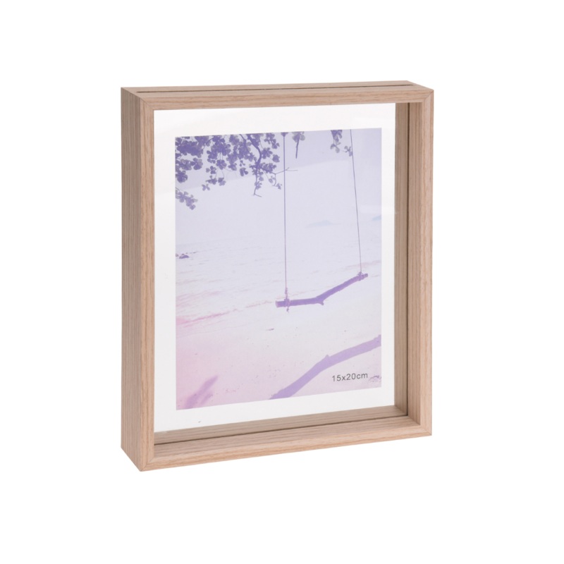 PHOTO FRAME DOUBLE GLASS 21X26.5X4CM