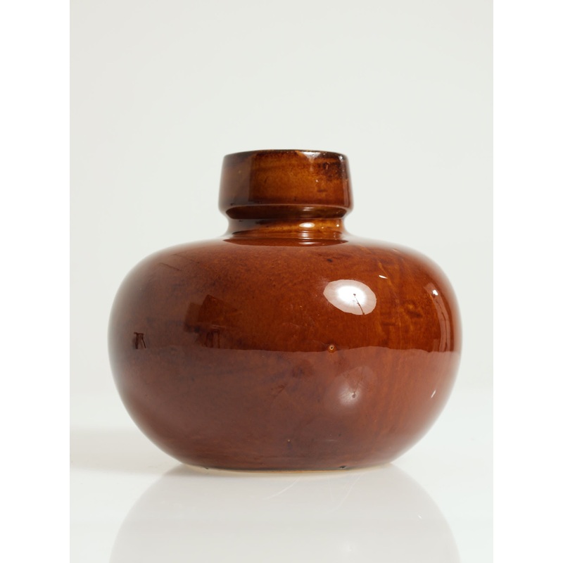 17.5cm Ceramic Crackle Vase