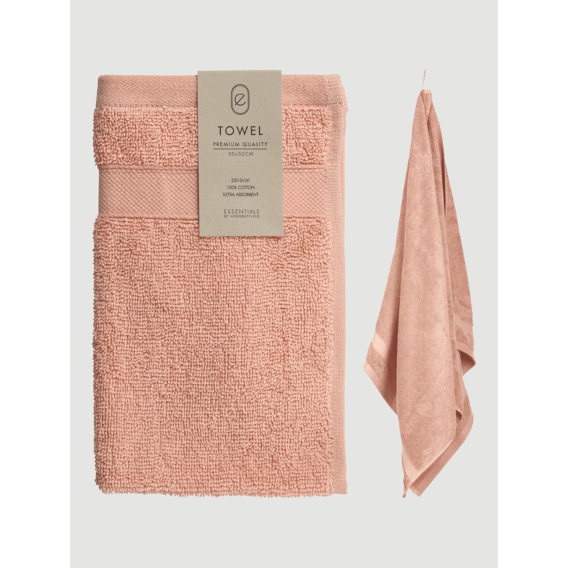 Luxury Cotton Towels - Blush