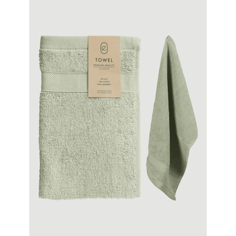 Luxury Cotton Towels - Sage