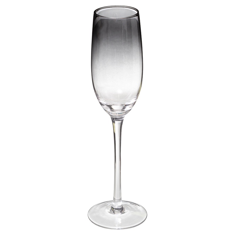 Sauvage Crystal Champagne Flutes - Set Of 6