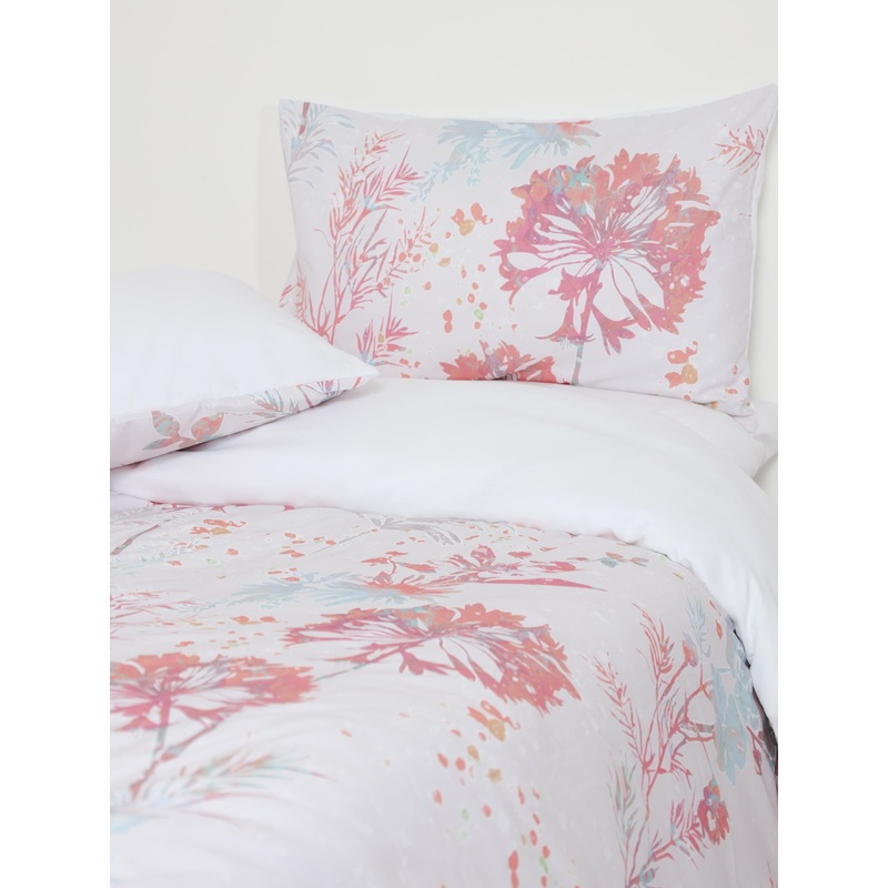 Abstract Floral Duvet Cover Set