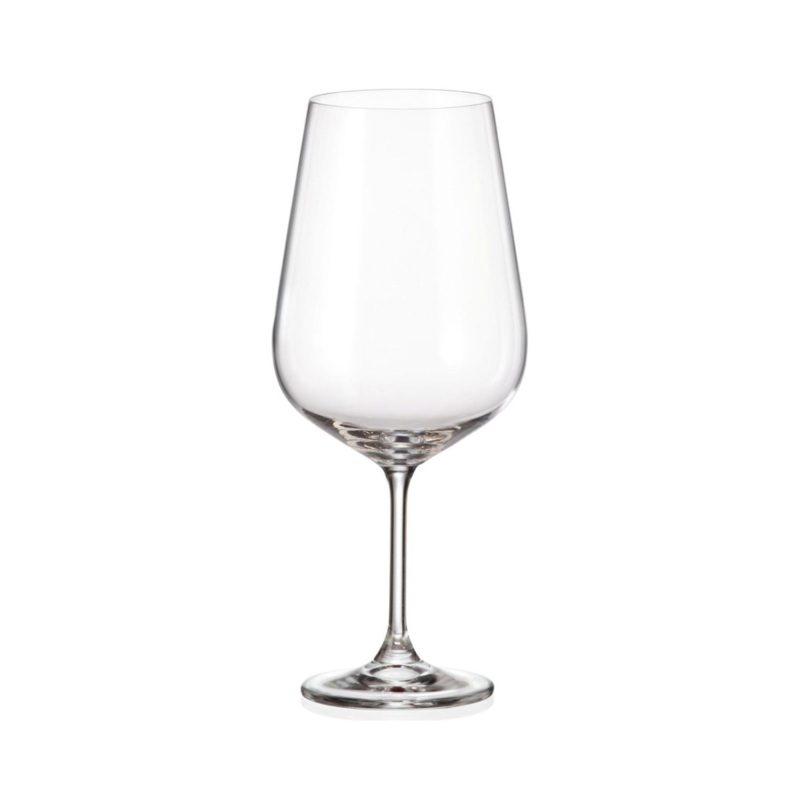 Bohemia Royal Crystal Tori Titanium Wine Glass - 6 X 850ml
