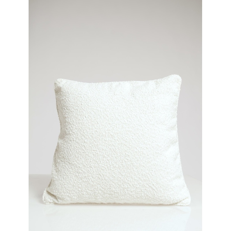 Boucle Cushion with Piping