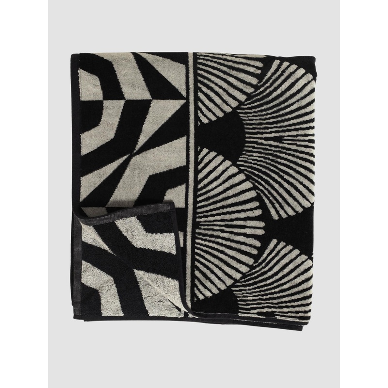 Fan Print Beach Towel