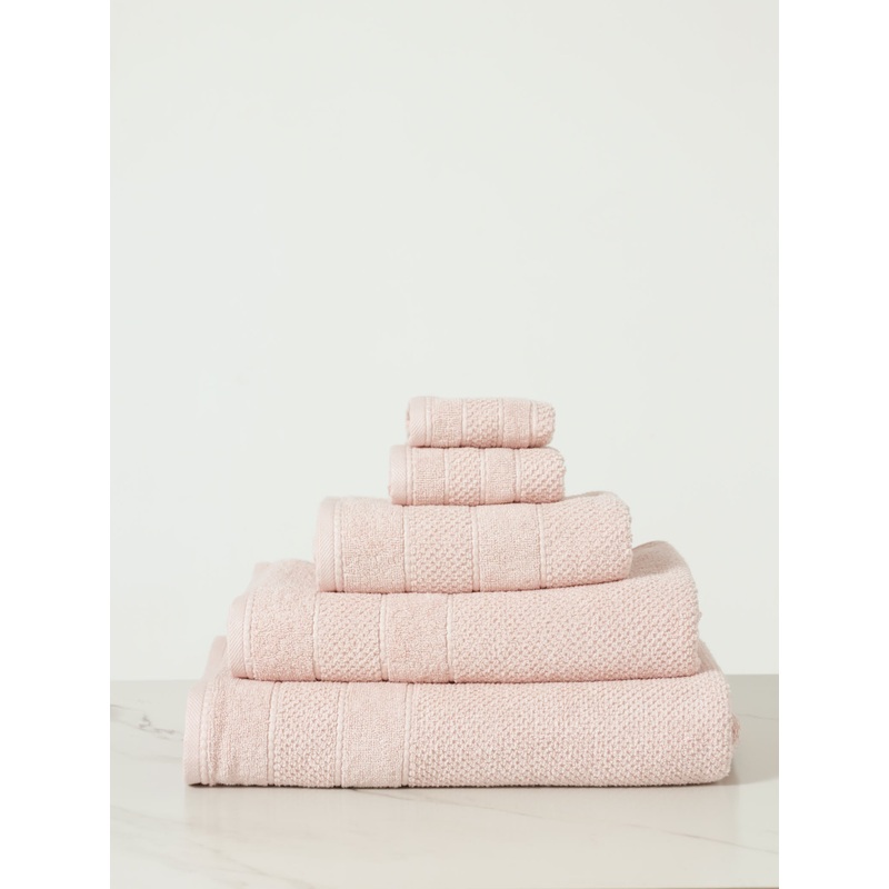 Premium Textured Towels - Rose