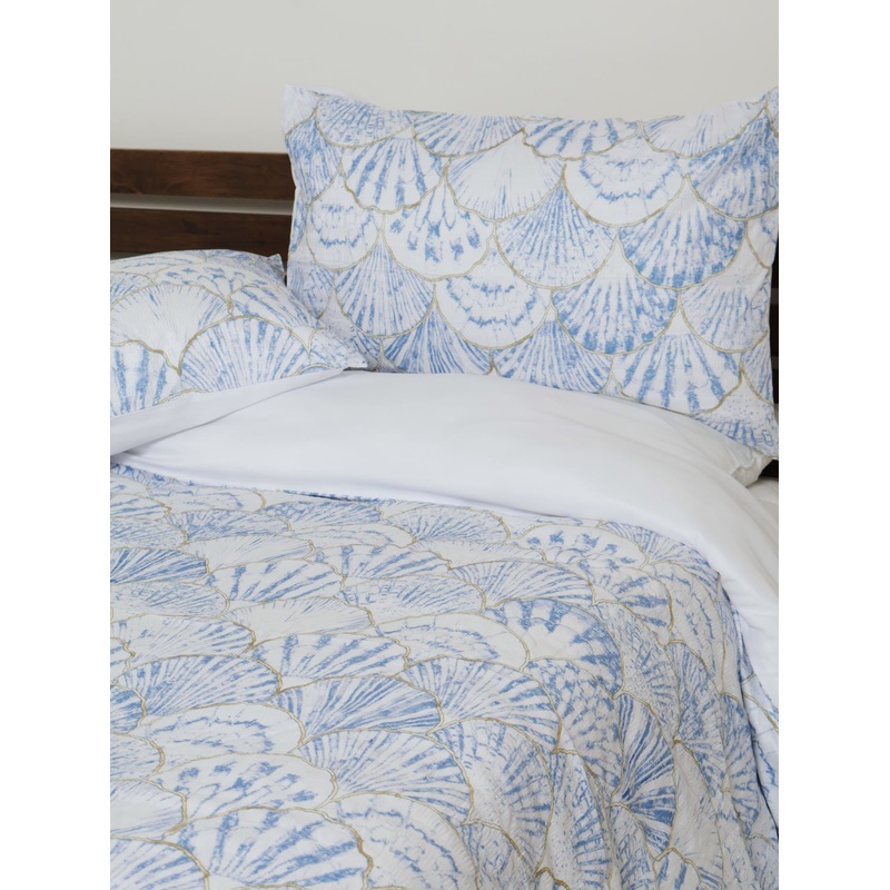 Shell Embossed Duvet Cover Set