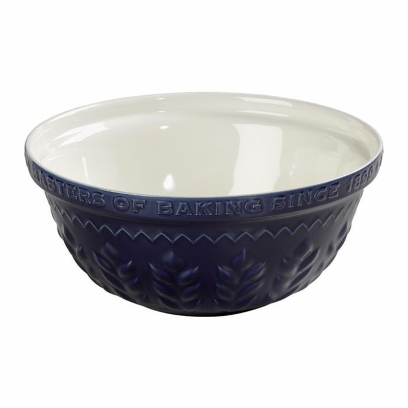 Tala Indigo & Ivory Corn Design 30cm Mixing Bowl