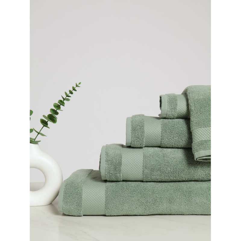 480GSM Zero-Twist Luxury Bath Towels - Sage
