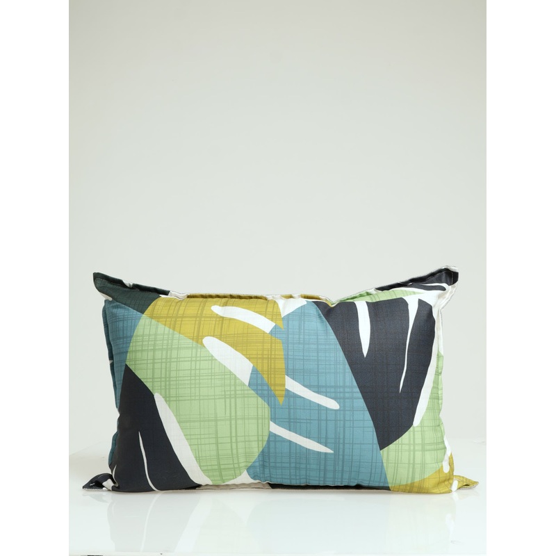Delicious Colourblock Scatter Cushion - Green