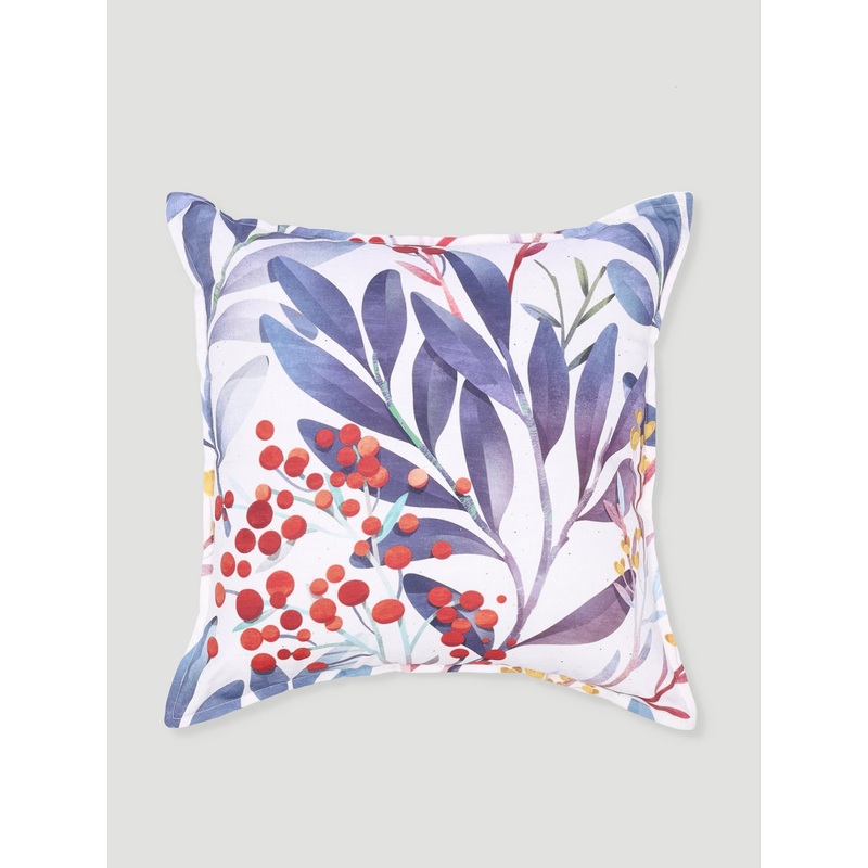 Leaves & Red Berries Scatter Cushion