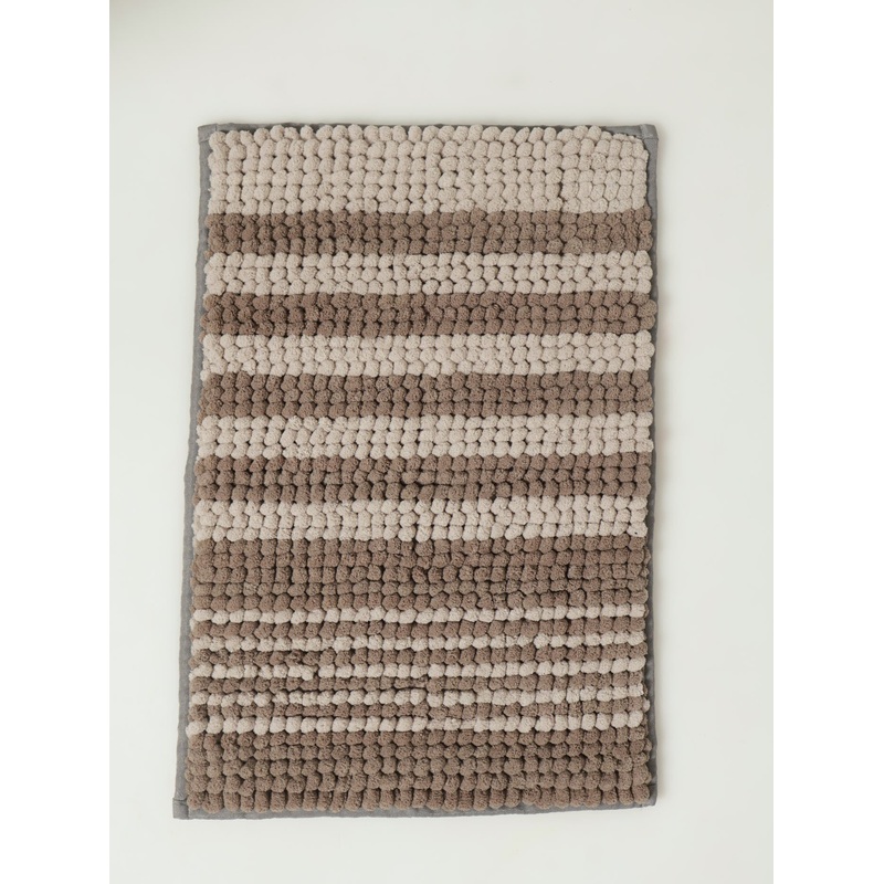 Micro-Chenille Multi Stripe Bath Mat