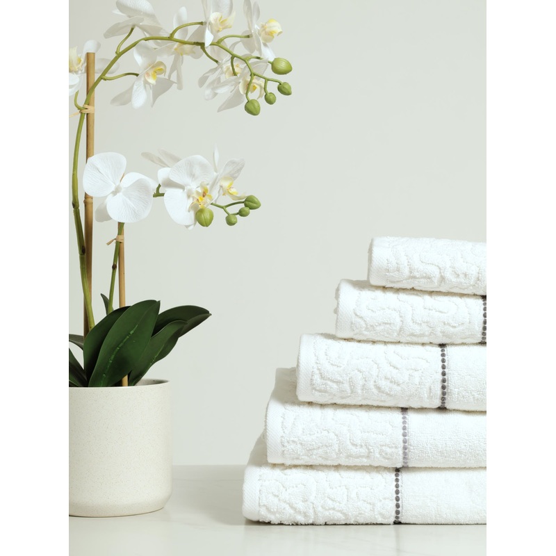 Otawa Bath Towels - White