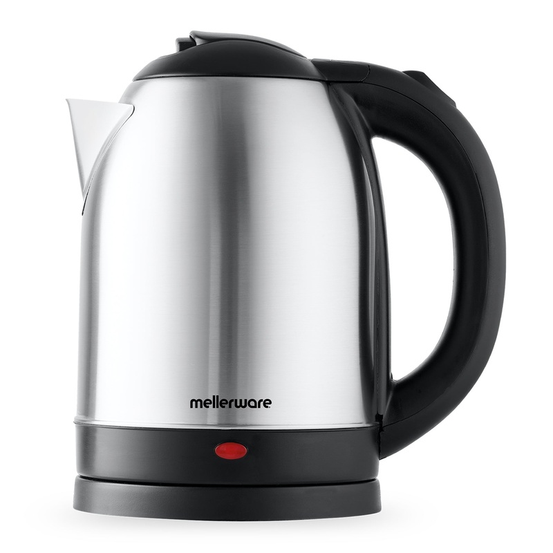 1.8L 1800W Cordless Brushed Stainless Steel Kettle 360