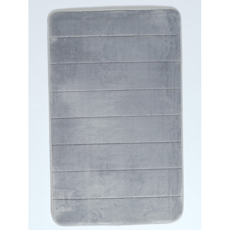 12MM Memory Foam Embossed Stripe Bath Mat