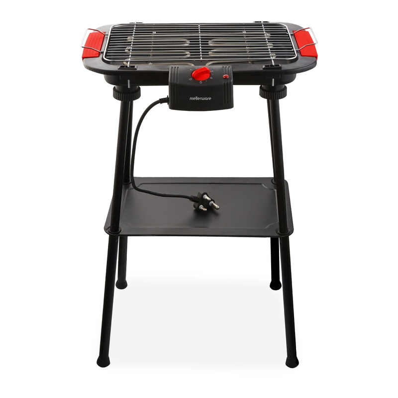 2000W Variable Heat Electric Grill Grill Master Stand