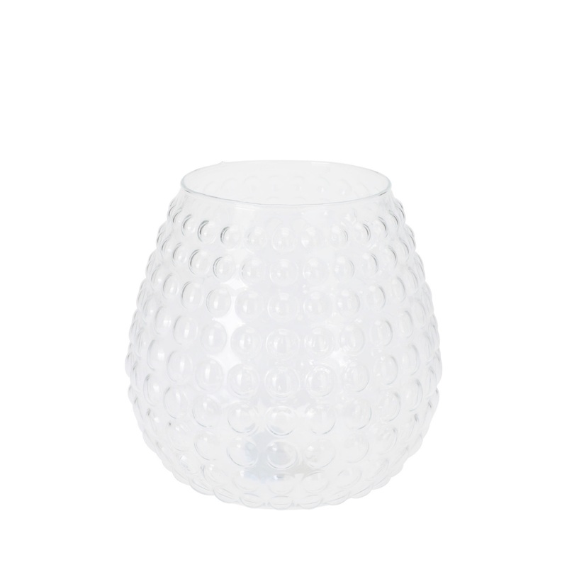Clear Glass Vase