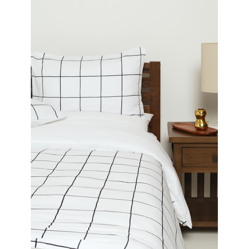 Grid Microfibre Duvet