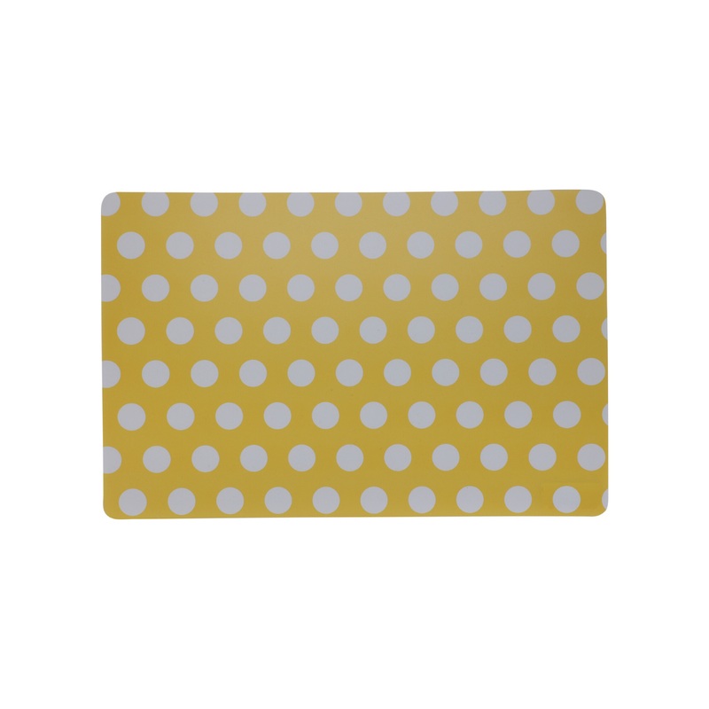 Printed Placemat - Yellow