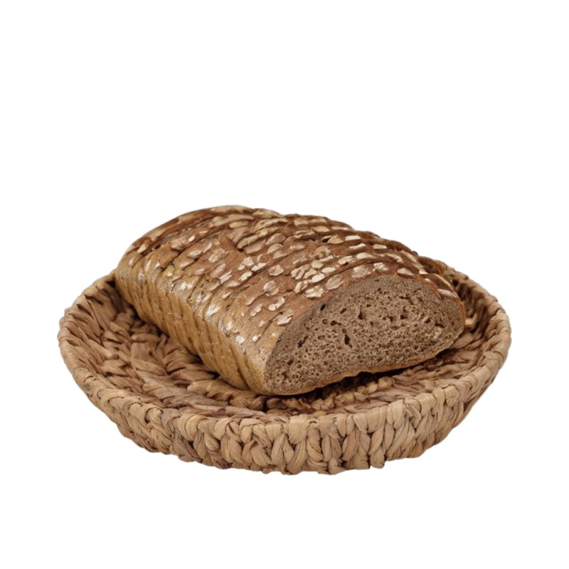 Round Basket 36X36X6Cm - Taupe