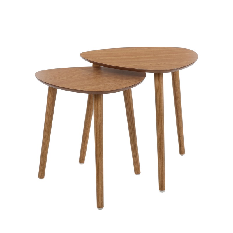 Side Table Set Of 2 - Taupe