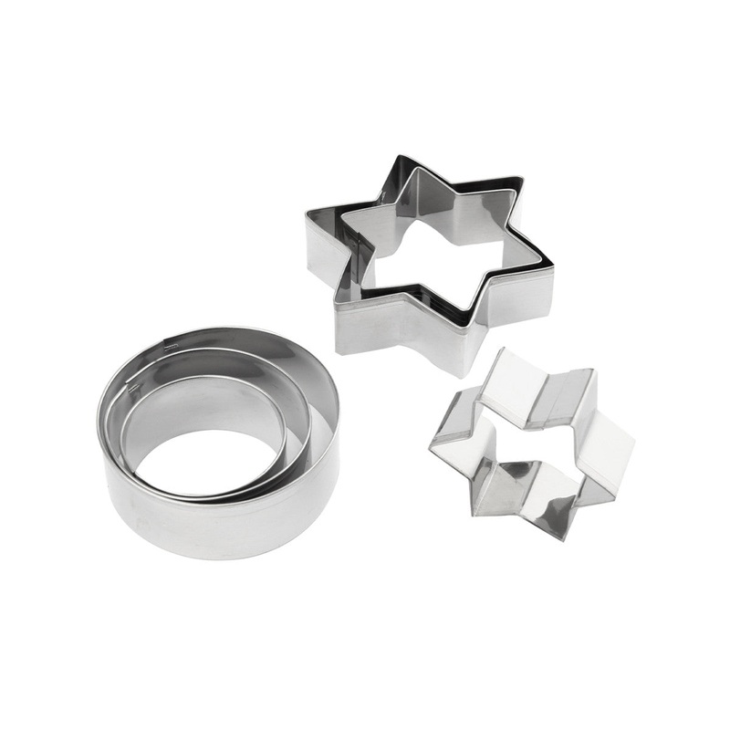 Stars Cookie Cutters - Grey