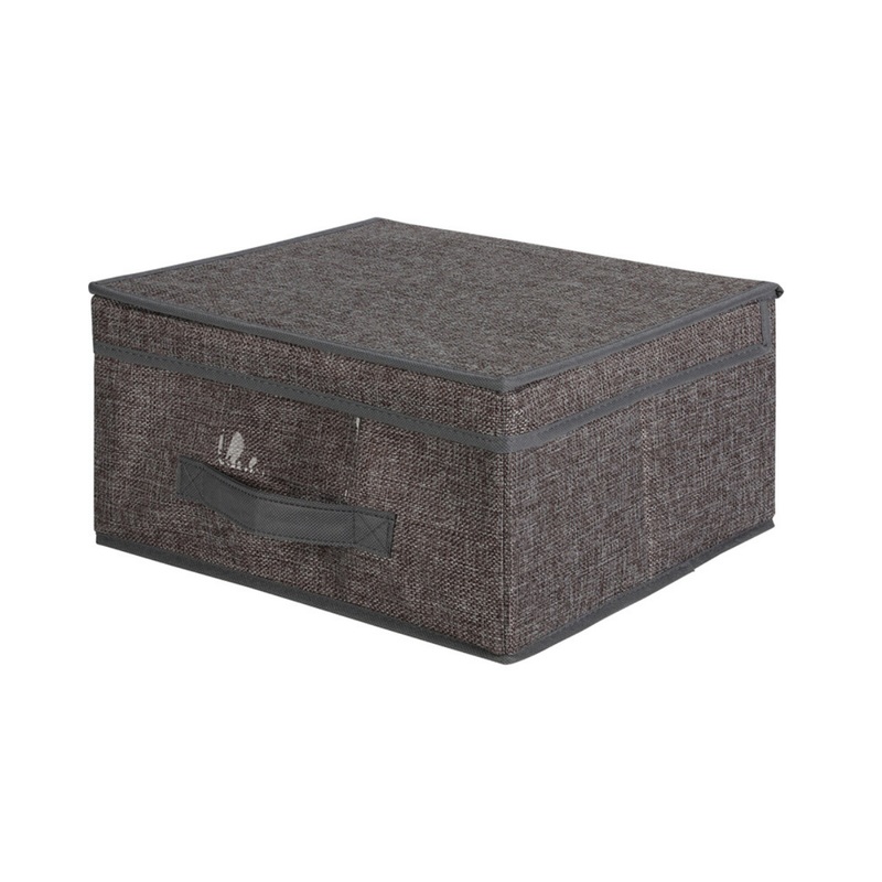 Storage Box 31X28X16Cm - Grey