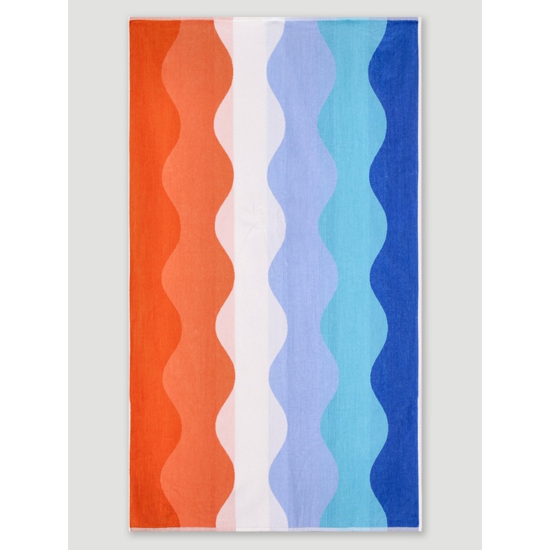 Wave Beach Towel