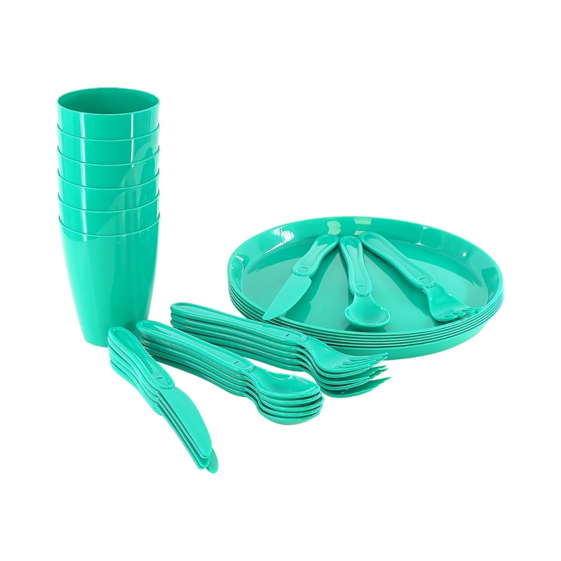31 Piece Happy Picnic Set - Green