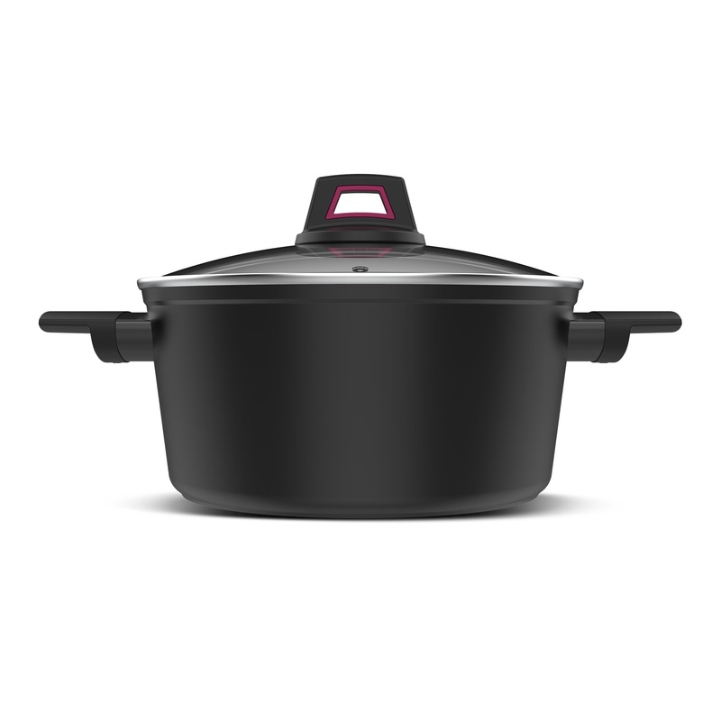 4.4L Best Moments - Cacerola 24cm Pot Forged Aluminium Black