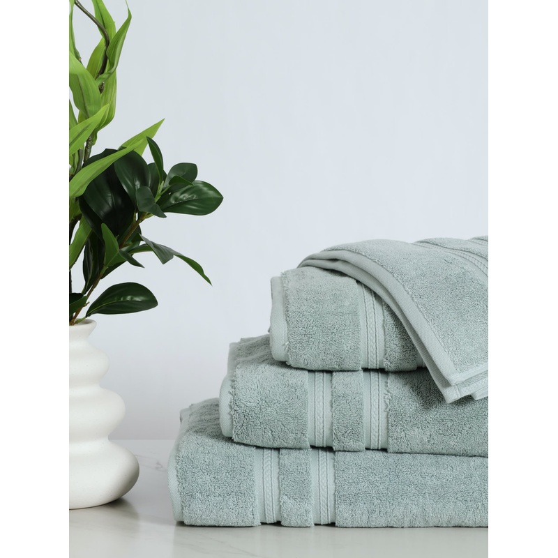 710GSM Super Luxury Premium Cotton Bath Towels - Duck Egg