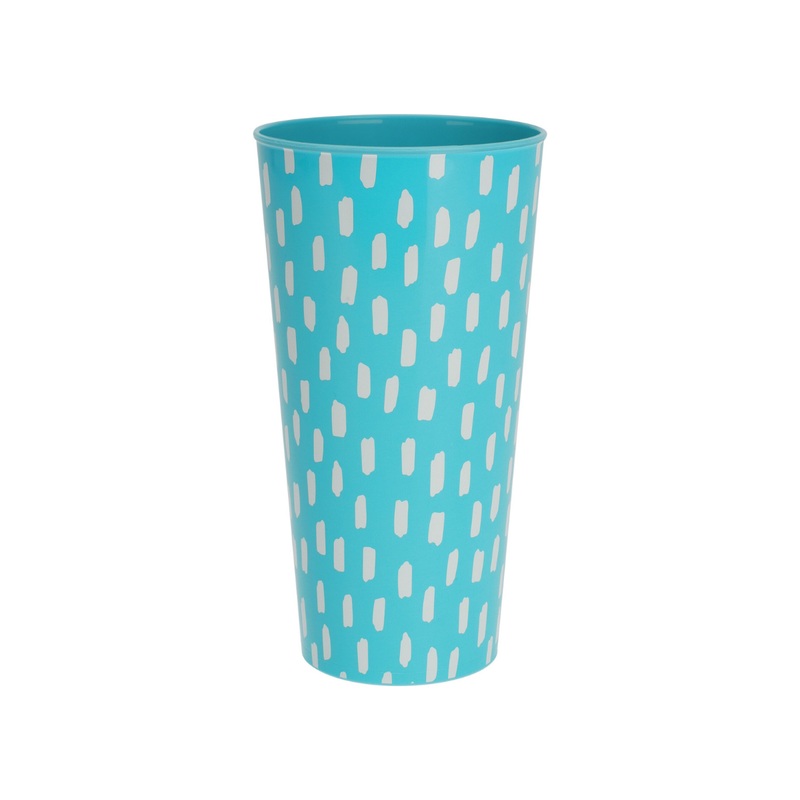 Mugs With Print 4 Piece - Blue