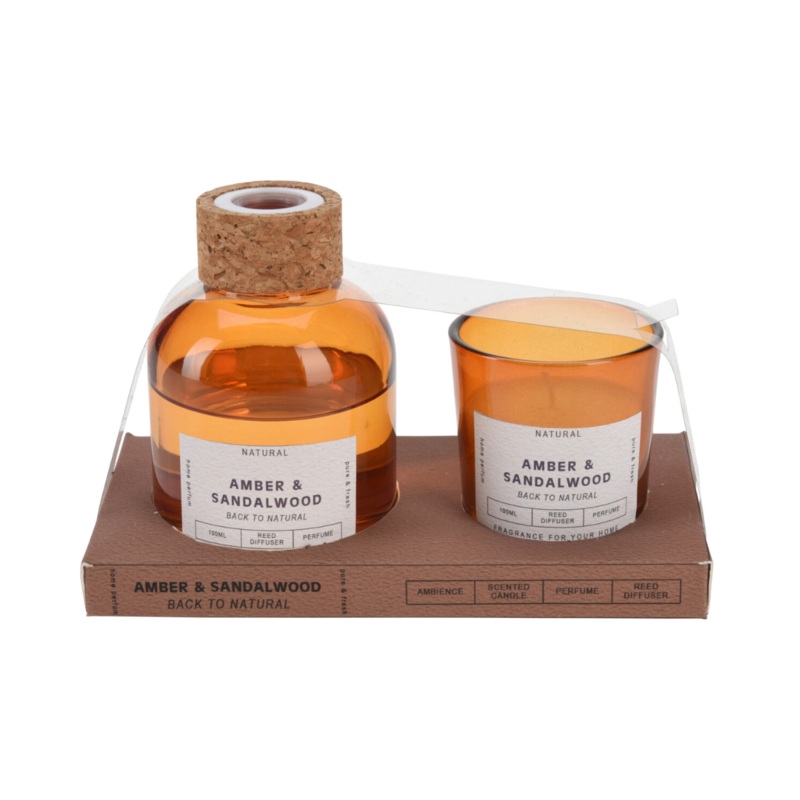 Scented Diffuser And Candle Set