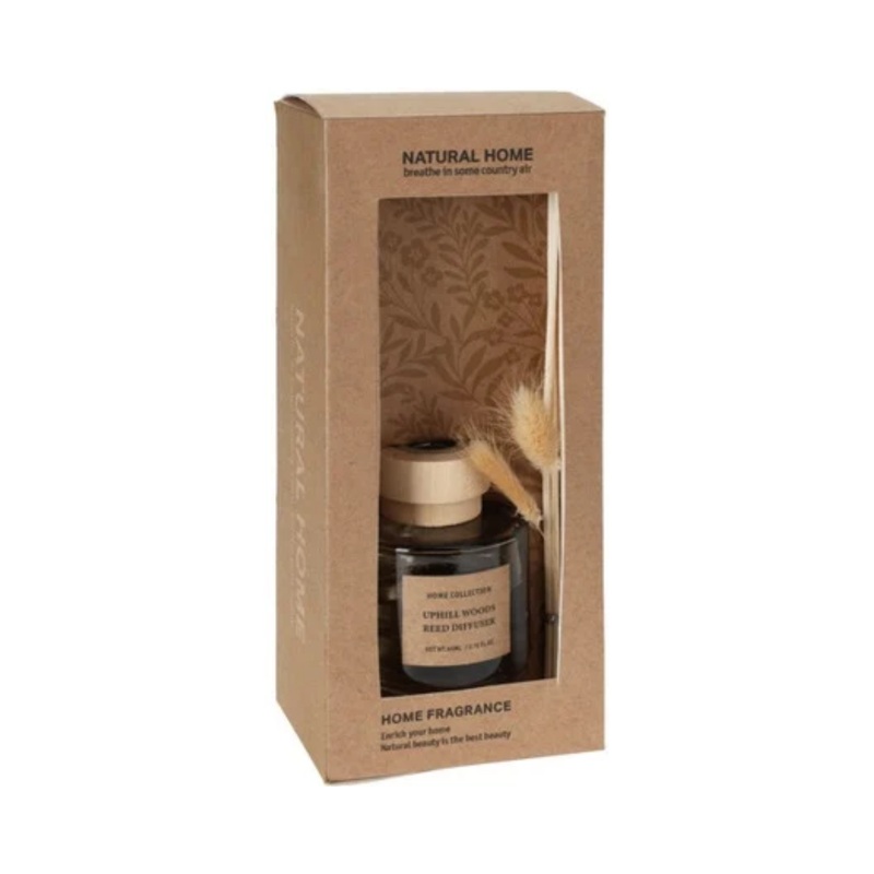 Uphill Wood Scented Diffuser In Glass Bottle