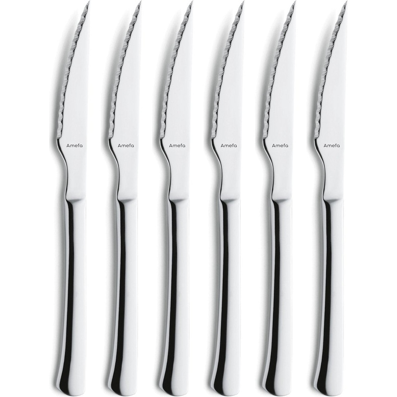 Amefa Chuletero 6 Piece Steak Knife Set