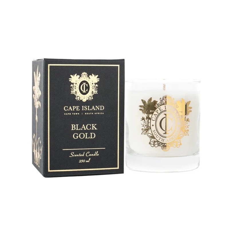 Cape Island Black Gold Classic Candle 250ml