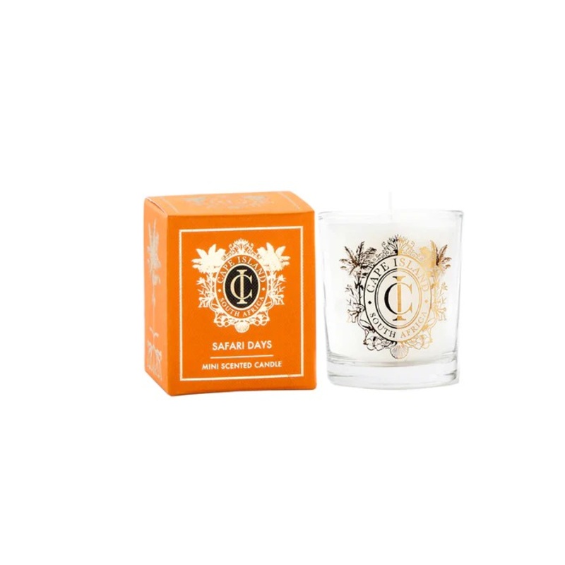 Cape Island Safari Days 100ml Mini Scented Candle