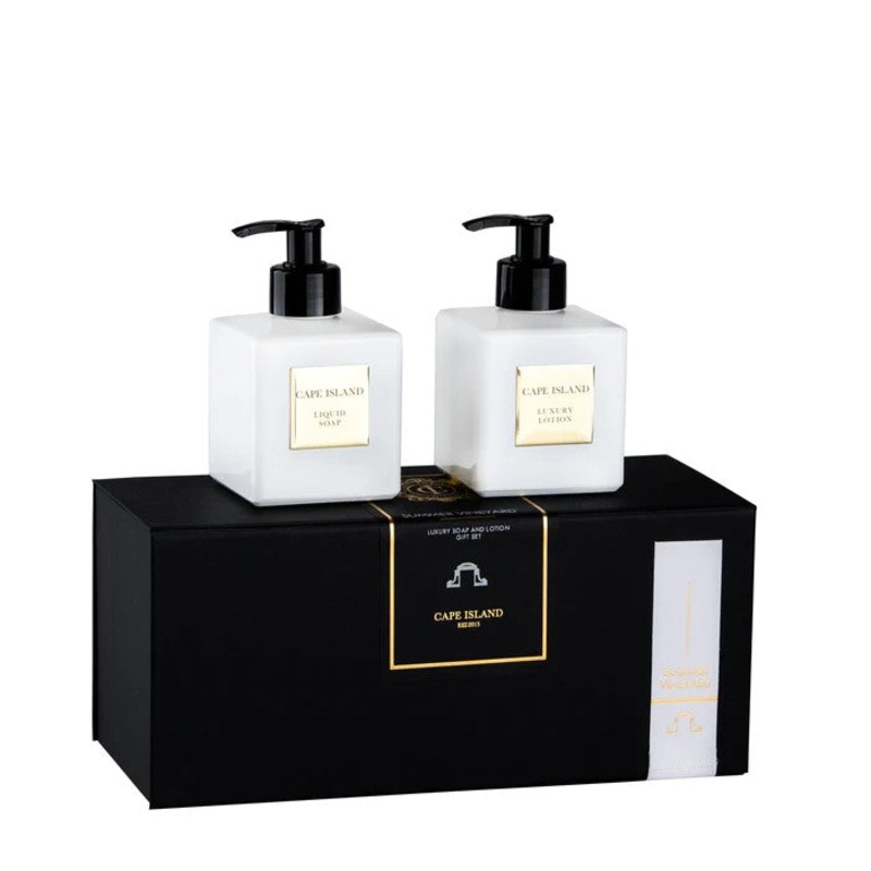 Cape Island Summer Vineyard Soap & Lotion Boxed Set