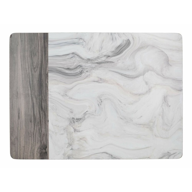 Creative Tops Marble Pack of 4 Large Placemats
