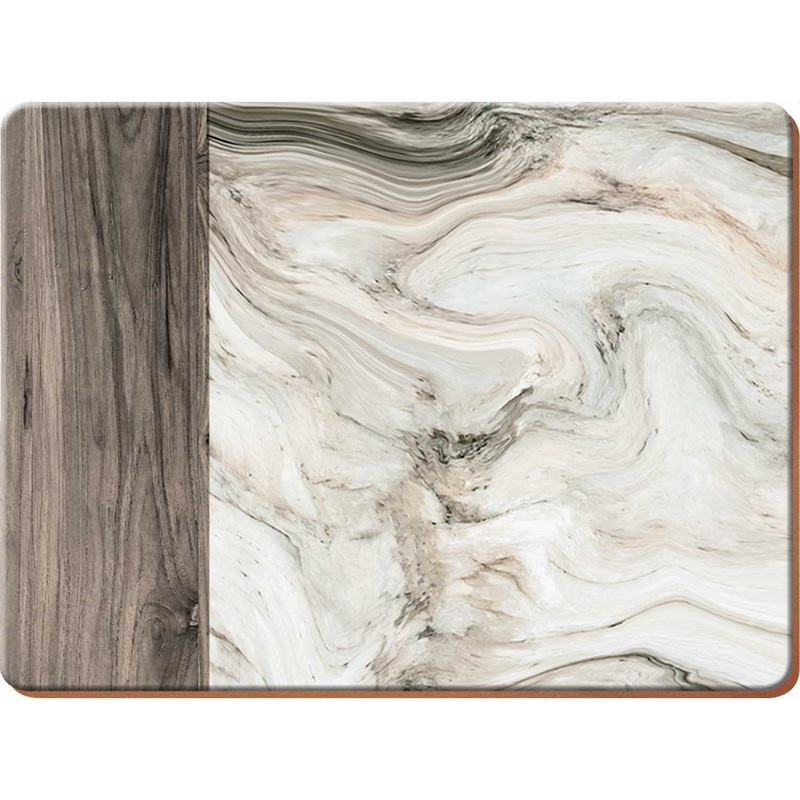 Creative Tops Marble Pack of 6 Placemats
