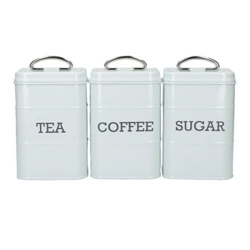 Kitchen Craft Living Nostalgia Three Piece Storage Tin Set