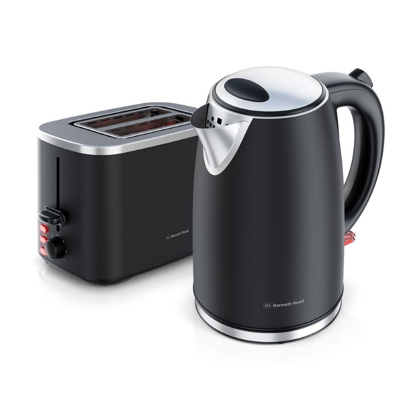 Bennett Read Ebony Allure Kettle And Toaster Pack